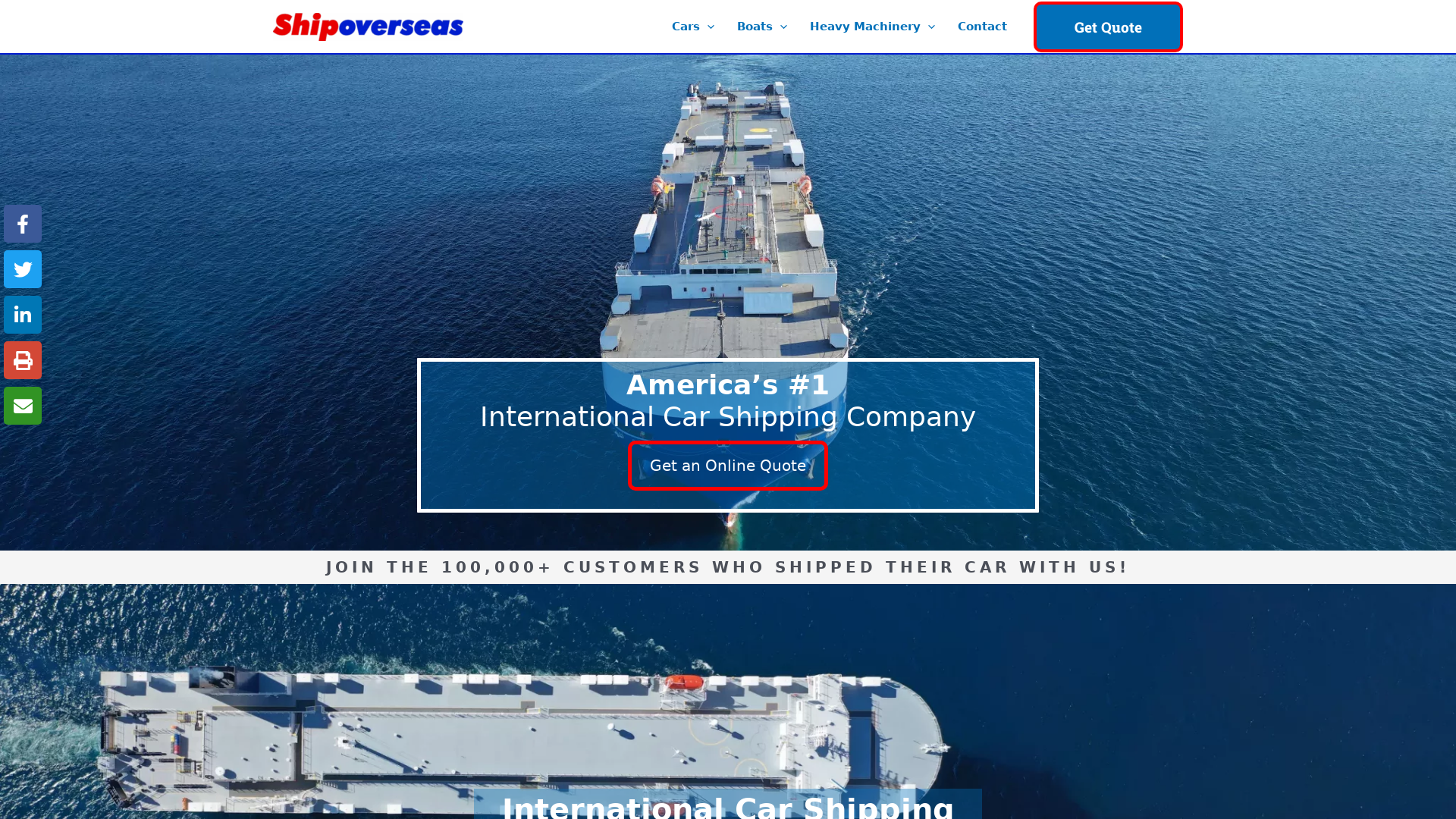 Ship Overseas, Inc.